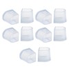 Veemoon Veemoon 10pcs PVC Shoe Heel Protector Covers Plastic Lady