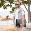 OIWAS Men's Shoulder Bag, 14/15.6 Inches, Messenger Bag, A4, Large