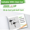 10L0L Golf Cart Ball Joint Kit Tie Rod End Set
