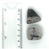 Tourmalinated Quartz Large Crystal Tumbled Stones - 1 Pc