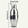 Penguin Cocktail Shaker with Strainer, Bar Essentials, Bartender Shaker and