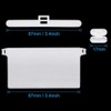 KAHEIGN 35Pcs Vertical Blind Accessories, 10M Bottom Chain and 10Pcs