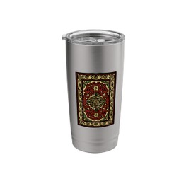 Persian Rug Print Stainless Steel Insulated Tumbler