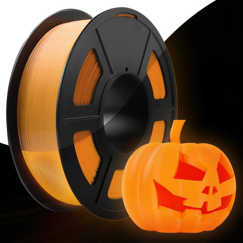 Glow in the Dark PLA Filament for FDM 3D Printing