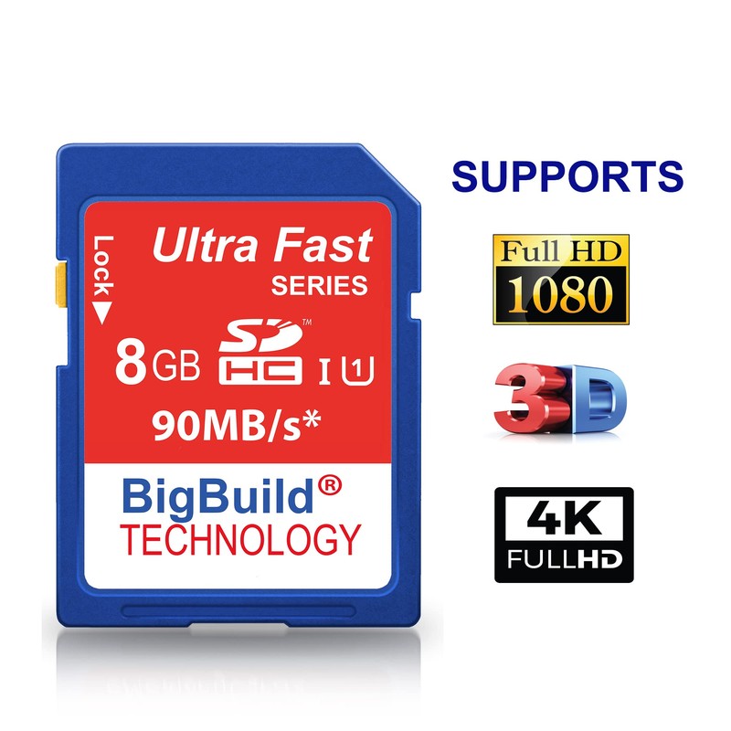 8GB Ultra Fast 90MB/s Memory Card For Olympus OM D