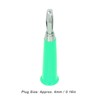 100Pcs Horn Banana Plug Brass Zinc Alloy ABS Welded Banana