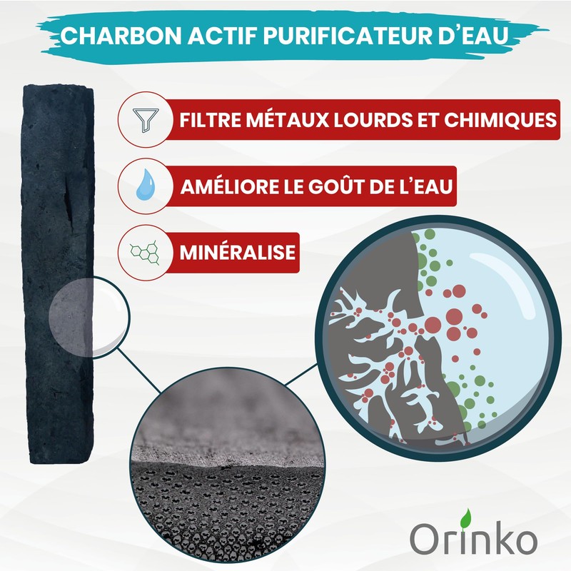 French Activated Carbon (Pack of 3)
