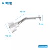 CNX Regadera Redonda Multiposición 10cm, Cuello 15cm Abs Cromado