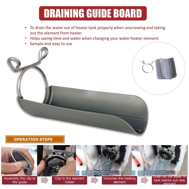 EWH-05 Electric Water Heater Tune-Up Kit, Includes Two 4500W/240V Heating