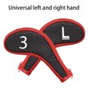 Craftsman Golf 11pcs/Set Meshy Golf Club Iron Head Covers Headcover