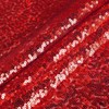 OQSC Red Sequin Table Runners 10 Pieces 12 x 72