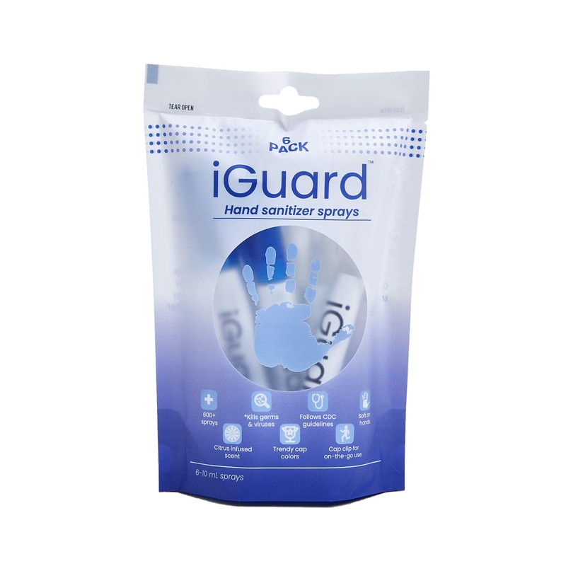 Minteer Formulas iGuard - Hand Sanitizer Spray - On The