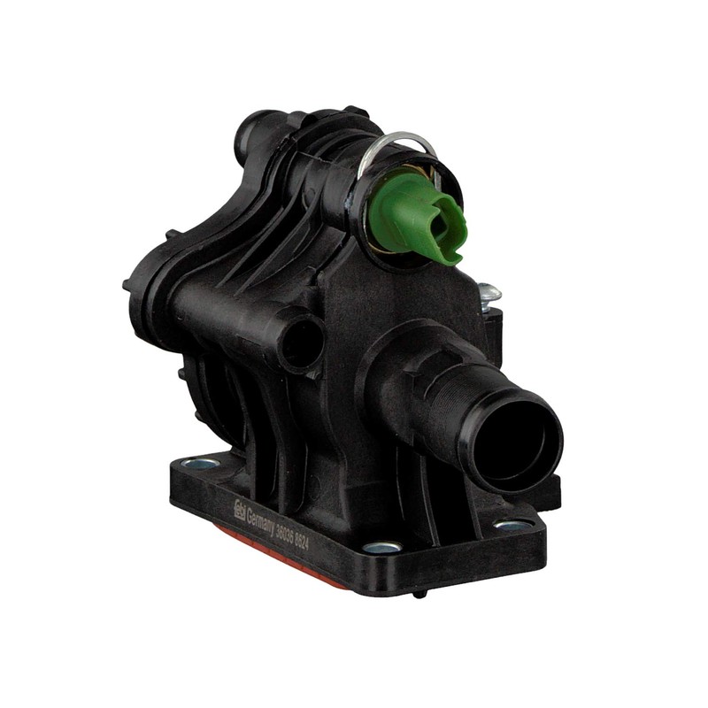 febi bilstein 36036 Thermostat Housing with temperature switch and seal,