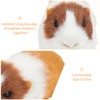 STOBOK Furret Plush Stuffed Hamster Plush Toy Guinea Pig Plush