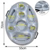 Baanfly Inflatable Floating Drink Holder, Hot Tub Accessories, 8 Holes