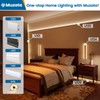 Muzata 10Pack 3.3FT/1M Plus-Size Spotless V Shape LED Channel Silver