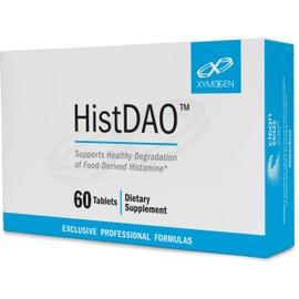 XYMOGEN HistDAO - DAO Enzyme Supplement to Supports Healthy Degradation of Food-Derived Histamine - Diamine Oxidase for Digestive Health 20,000 HDU Per Serving (60 Tablets)