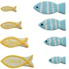 Fish Shaped Cookie Cutter Set of 8 pcs, Stainless Steel