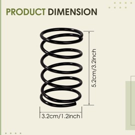 Kaberalty SB00L00 Replacement Trimmer Spring Compatible with Greenworks ST60V ST60V-T0 80V ST80L200 Front Mount String Trimmer (3 Pack)
