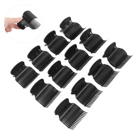 Hair Curler Clips, 12 Pieces, Hot Rollers, Hair Rollers, Heat Insulation Clips for Women and Girls with Unique Design for Home and Salon Use