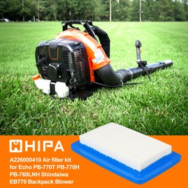 Hipa PB-770 Air Filter Tune Up kit for Echo PB-760 PB-770 PB-770H PB-770T PB-760LNH Backpack Blower Parts Replace A226000410 with Primer Bulb Fuel Filter Fuel Line Kit