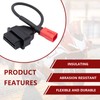 KASturbo OBD2 Diagnostic Cable 6 Pin 16 Pin Adapter Cable