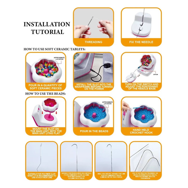 Clay Bead Spinner Time Labor Saving Interesting Automatic Clay Beads