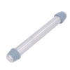 Rolling Pin Dough Roller Stainless Steel with 4 Silicone Guide