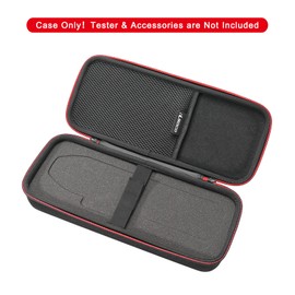 RLSOCO Hard Case for Fluke 378 FC/381/393 FC/377 FC AC/DC TRMS Non-Contact Voltage Wireless Clamp | Compact Design with YKK Zipper & Scratch Protection (Case Only)