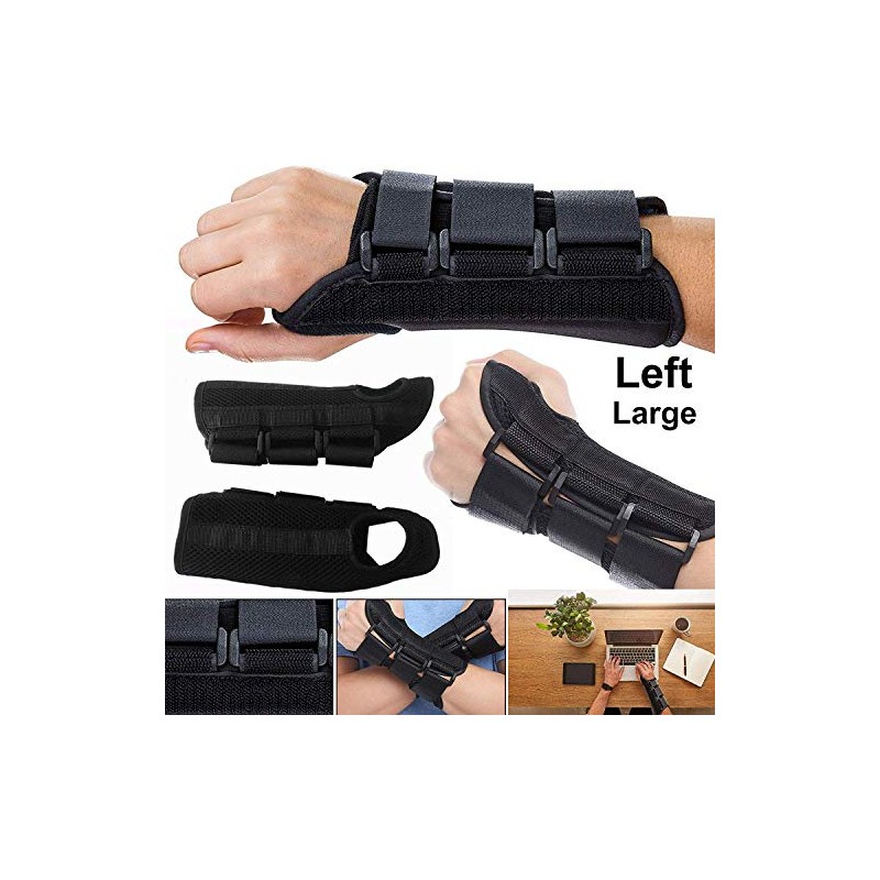Adjustable Right & Left Hand Wrist Support Brace Carpal Tunnel