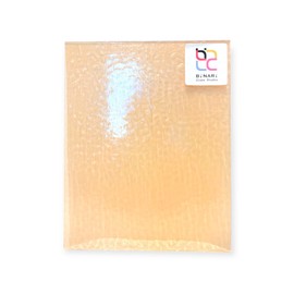 Wissmach Stained Glass Sheet: Champagne English Muffle (8"x12"-1 Sheet) | Curated by BiNARi Glass Studio