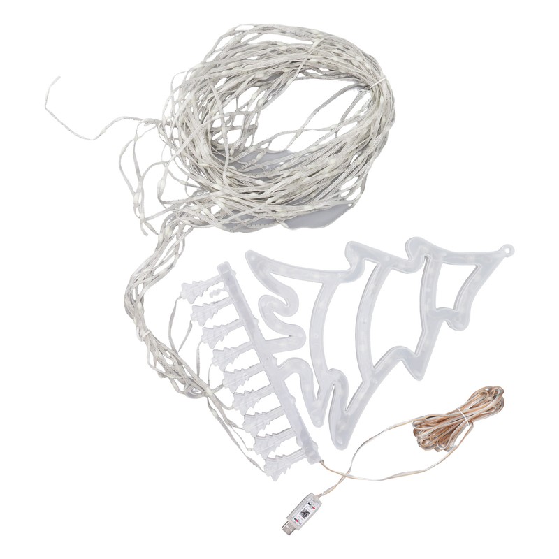 Christmas Waterfall Lights 305 LED 9 Strings 10 Modes Christmas