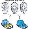 Unbranded Hat Washer Baseball Cap Cleaner Machine Washing Cage Holder