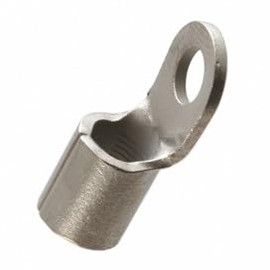 TE Connectivity/AMP Brand, 323173-10Pack, Ring Terminal Connector - 1/4 Stud Size - 0.070 (1.78mm) Thickness - 0.500 (12.70mm) Width - 4 AWG - Non-Insulated - Crimp Termination.