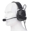 QIRUIMY Tactical Head-Mounted Headset with Detachable Microphone, Outdoor Sports Games