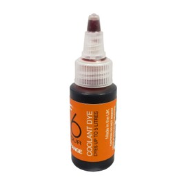 XSPC EC6 Clear Premix PC Coolant (1000mL) and ReColour Dye (30mL) Bundle, UV Orange