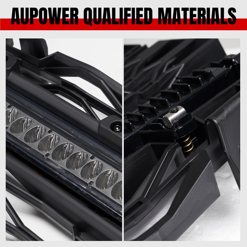 AUPOWER Front Grill Light for Kawasaki Teryx KRX 1000 Accessories,Front