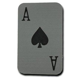 Toejamr Snowboard Stomp Pad - ACE of Spades - Gray