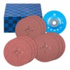 PFERD Fibre Disc Set 10 Pieces Corundum Diameter 125 mm