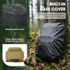 RAINSMORE Hydration Backpack with 2L Hydration Bladder Insulated 18L Hiking