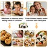 7pcs Rice Ball Mold Kit, Musubi Maker Set Shake Rice
