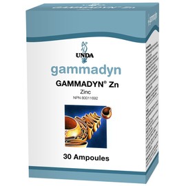 UNDA - GAMMADYN Zn - Zinc Oligo-Element Supplement - 30 Ampoules