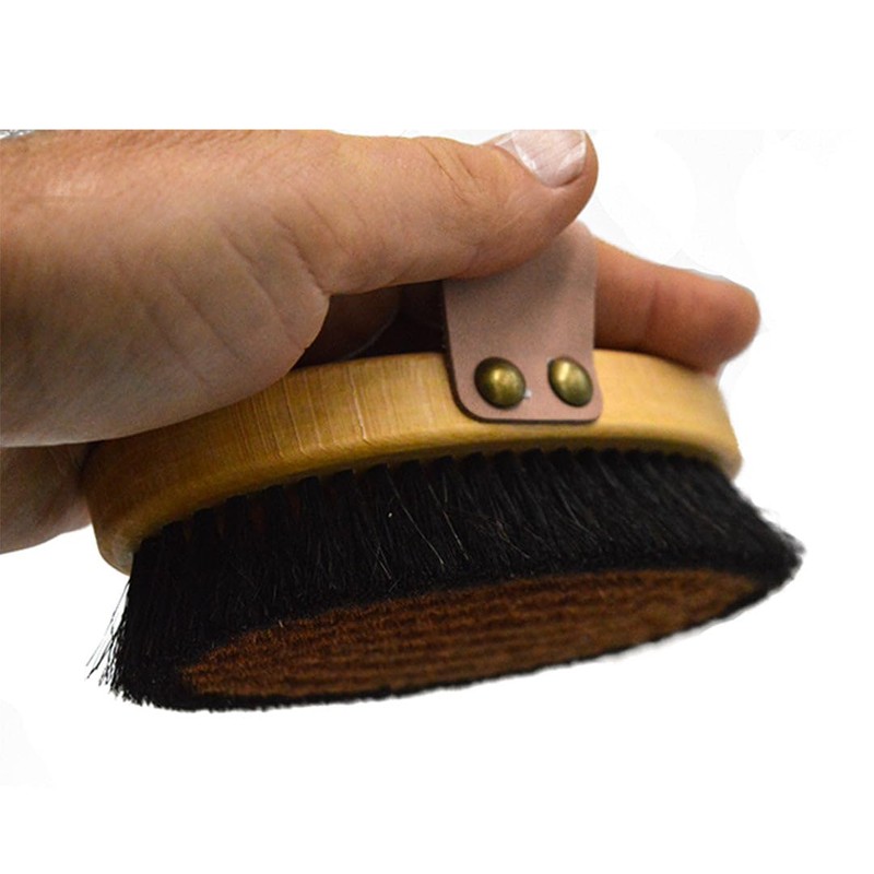 Professional Energy Body Brush Oval Shape "Die Energievolle" Made of