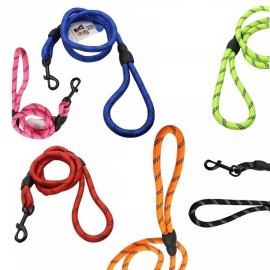 Taej 85 Pack 2 Correas Reforzadas Para Perro Mascota Colores 107x2cm