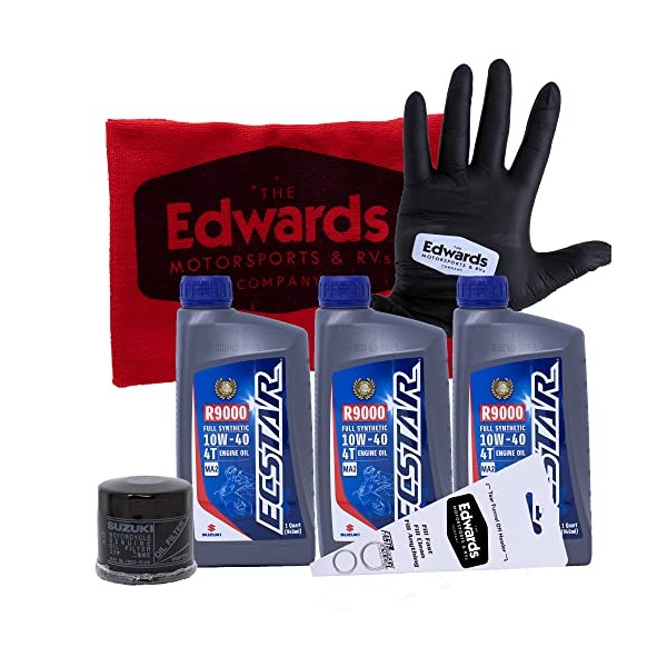 Edwards Oil Change Kit fits 2008-2022 Suzuki KingQuad LT-A750 ATV
