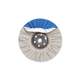 Zephyr Products AWW 58-8 SS White Blue Super Shine Buffing Wheel