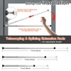 Sliding Door Lock,17" - 51" Sliding Door Security Bar Heavy