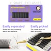 YY Lashes 12mm 0.07mm C Curl Eyelashes