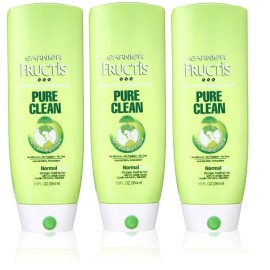 Garnier Fructis Pure Clean Conditioner, 13-Fluid Ounce (3 Pack)