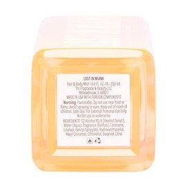 Tru Fragrance LOST IN MIAMI 8.4oz Lost In Miami Hair And Body Mist